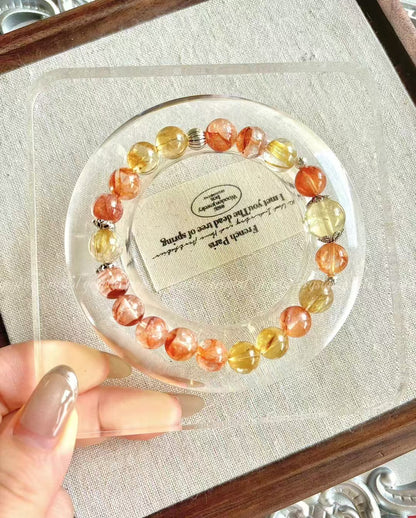 Topaz stone bracelet to consecrate career and bring wealth