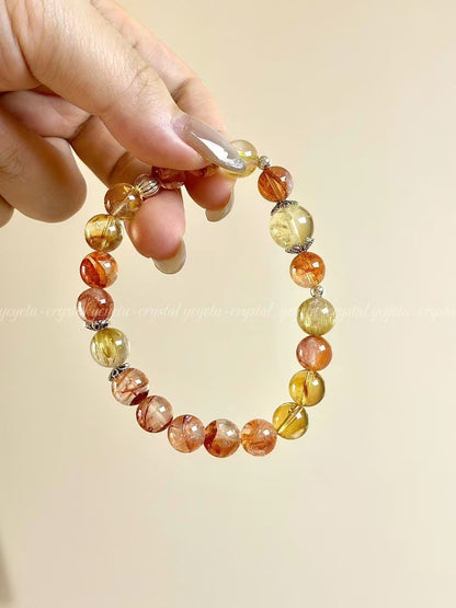 Topaz stone bracelet to consecrate career and bring wealth